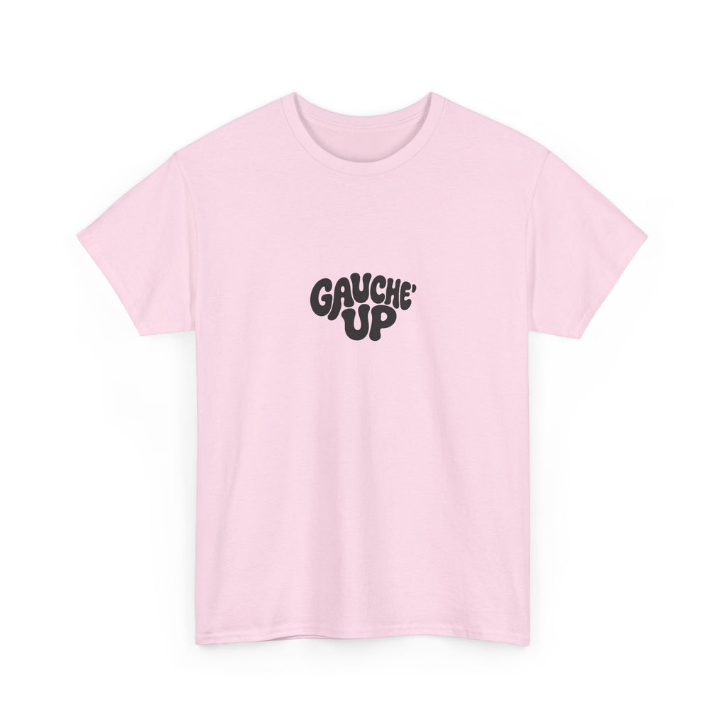 T-shirt rose « Bismillah, c'est les ténèbres ! » édition limitée – Gauche'Up, photo 4
