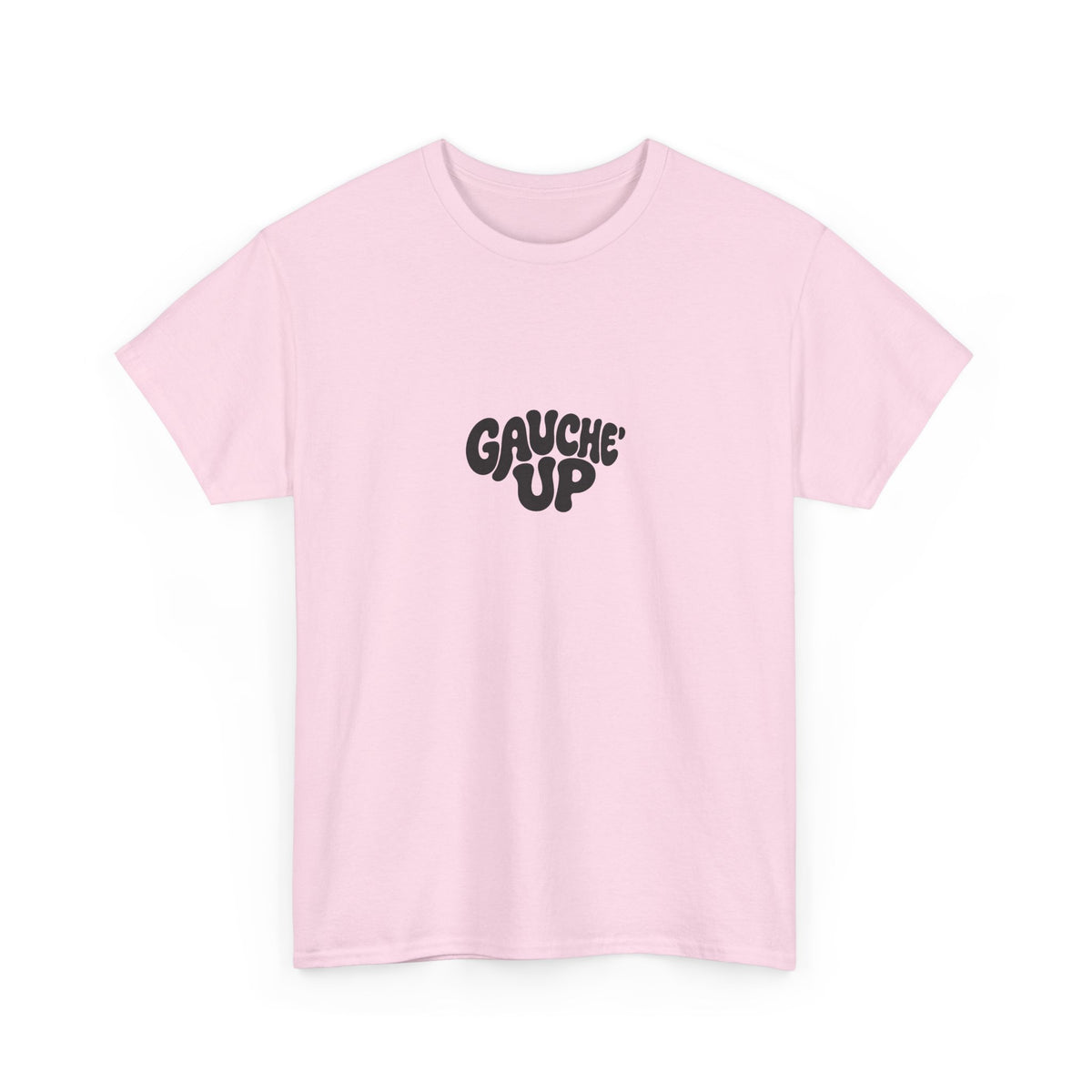 T-shirt rose « Bismillah, c'est les ténèbres ! » édition limitée – Gauche'Up, photo 4